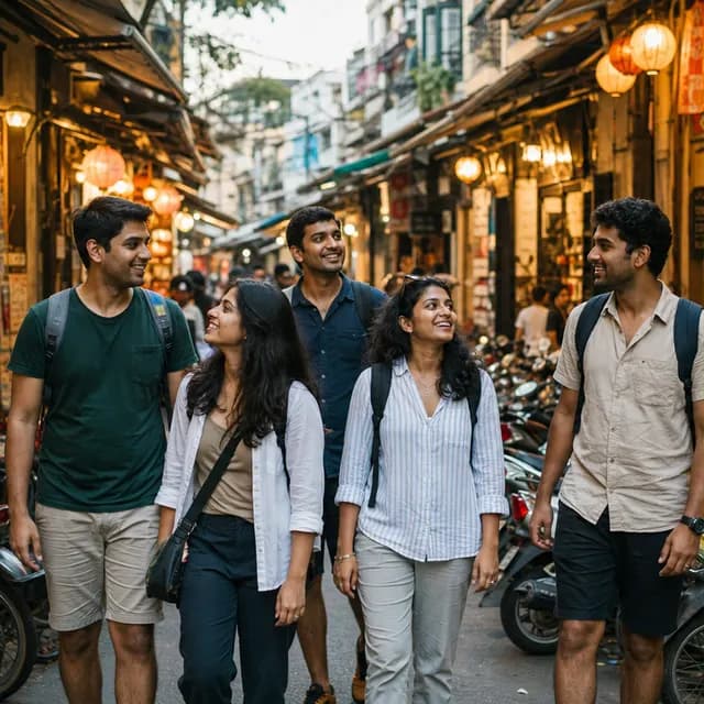 Travel moment in Hanoi